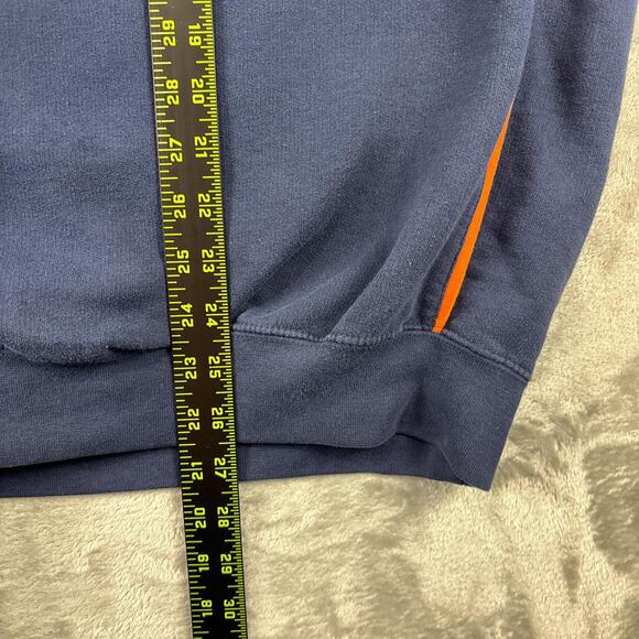 2000s Vintage Denver Broncos NFL Sweatshirt Navy Orange Football Size Large - Picture 6 of 7